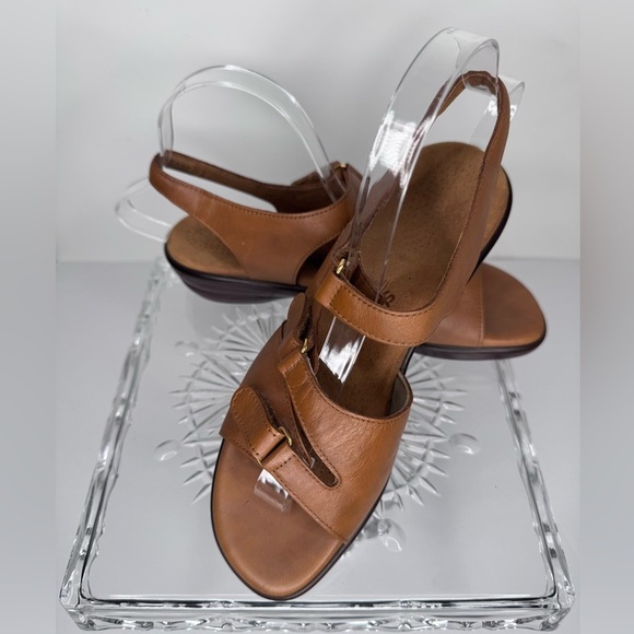 SAS TABBY Slingback  Women's Sandals Size 8.5M Caramel - Picture 3 of 10